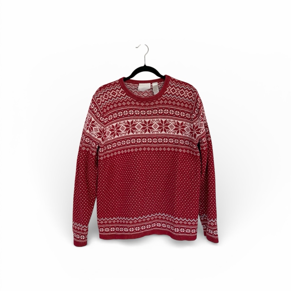 Vintage Liz‎ Claiborne fair isle sweater